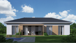 Novostavba bungalovu v Bludovicích